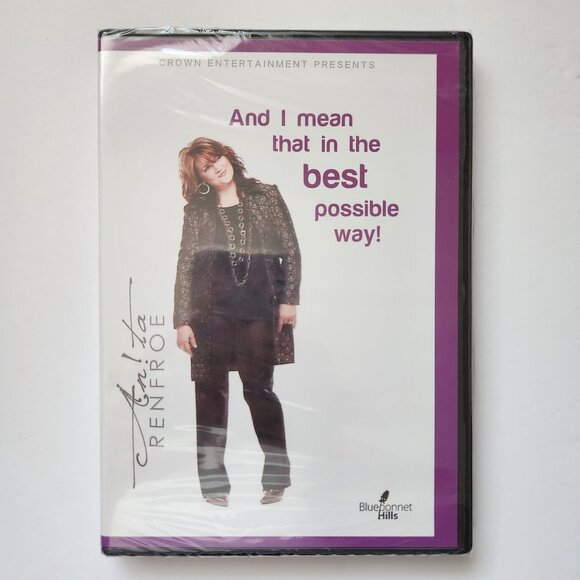 Anita Renfroe Comedy DVD "And I Mean That In The Best Possible Way!" 80 Min - Picture 1 of 5
